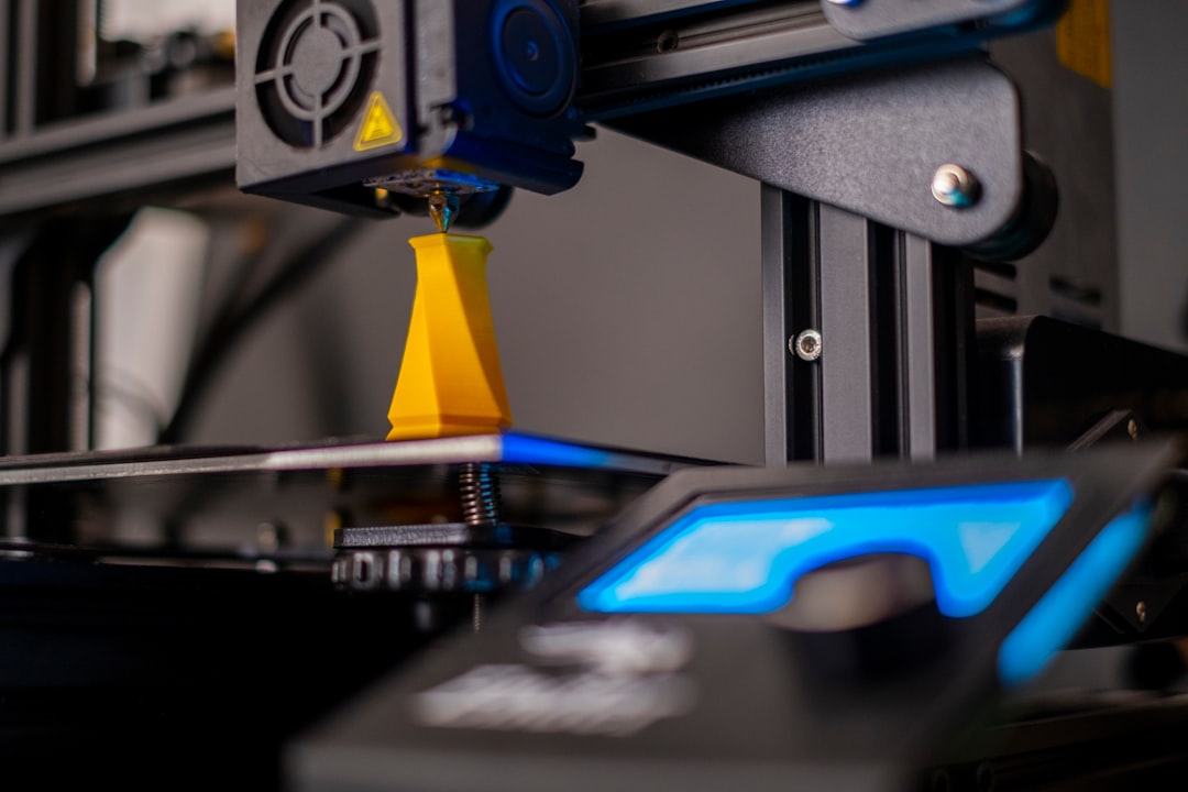 3D printer producing an engineering prototype